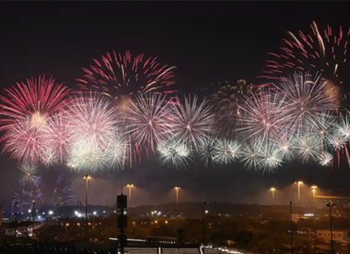 玉环市焰火晚会